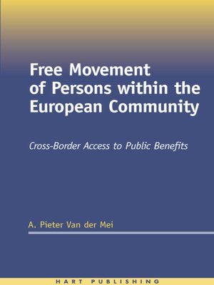 cover image of Free Movement of Persons within the European Community